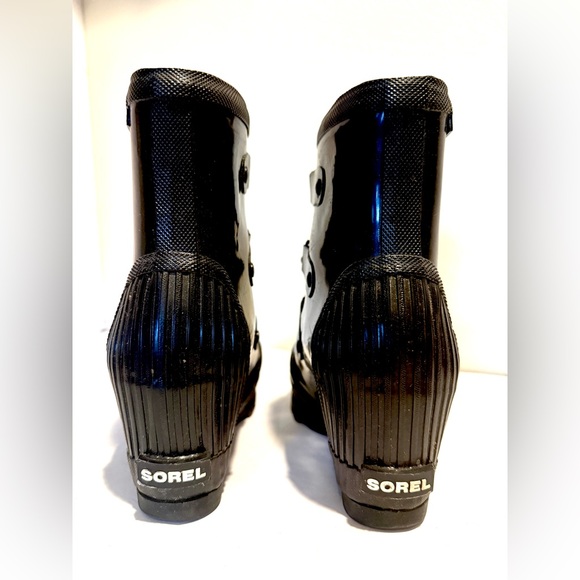 Sorel Women’s Joan Rain Wedge Ankle Boots size 8.5 - Picture 6 of 6